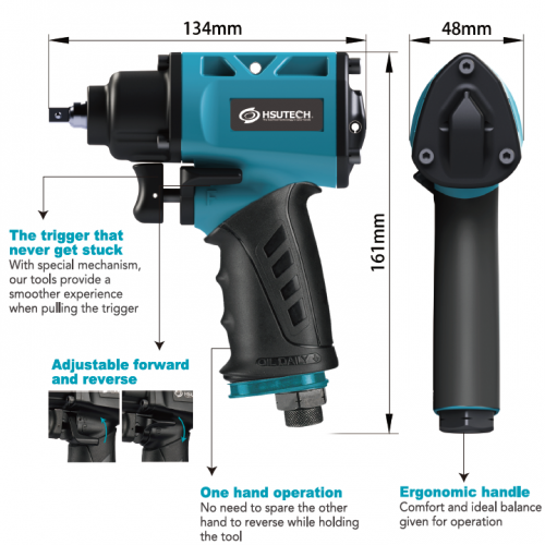 ULTRA COMPACT AIR IMPACT WRENCH